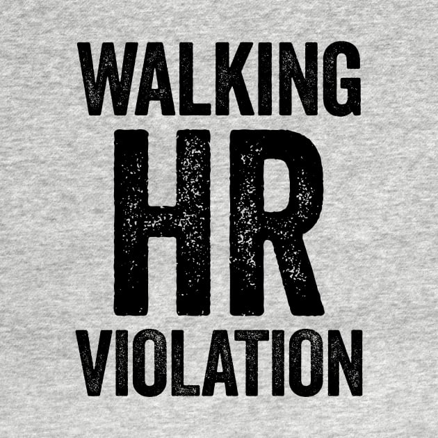 Walking HR Violation Black by GuuuExperience